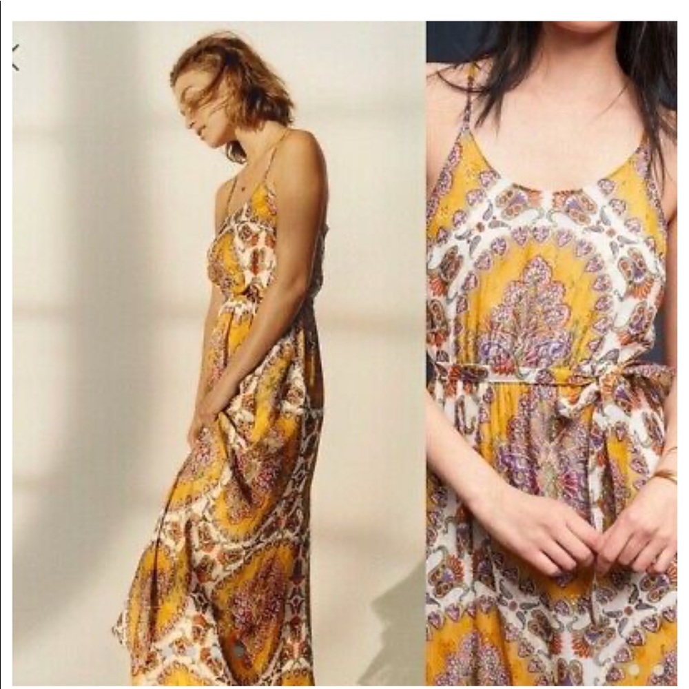 Anthropologie Maxi Dress